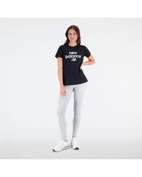 New Balance - Womenss Essentials Reimagined Athletic Fit T-Shirt - Lyst