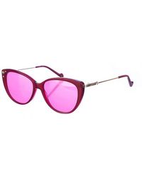 Liu Jo - Acetate Sunglasses With Oval Shape Lj726S - Lyst