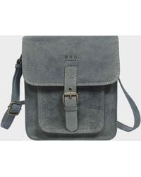 Real Hide Bags - 'Carolyn' Leather Ipad Tablet Crossbody Bag - Lyst