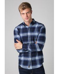 Tokyo Laundry - Dark Cotton Printed Long Sleeve Shirt - Lyst
