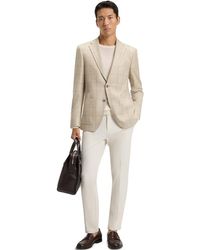BOSS - Leno Knit Jumper, Soft Virgin Wool - Lyst