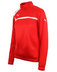 PUMA - Powercat 1.12 1/2 Zip Up Long Sleeve Training Jacket 653045 01 - Lyst