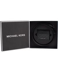 Michael Kors - Gift Set: Belt And Card Holder With Logo 36S4Lgfy6B - Lyst