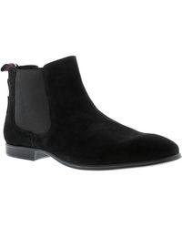 Ben Sherman - Lombard Leather Smart Boots - Lyst