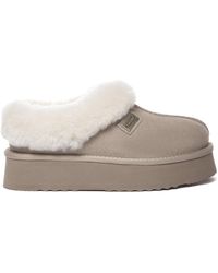 EverAu Australia - Ever Au Topknot Leather Slippers - Lyst