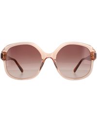 Ted Baker - Oversized Crystal Gradient Sunglasses - Lyst