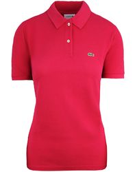 Lacoste - Classic Fit Polo Shirt Cotton - Lyst