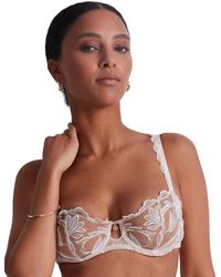 Aubade - Lcf14 Season Of Love Half Cup Bra - Lyst