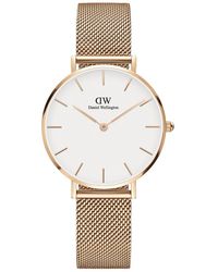 Daniel Wellington - Dw00100163 Ladies Petite Melrose 32Mm Watch - Lyst