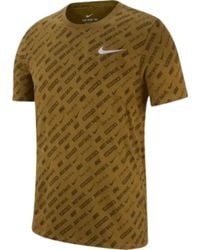 Nike - Just Do It All Over Print In Khaki Aa9384-399 - Lyst