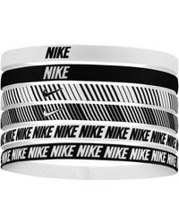 Nike - Classic Printed Flexible Hairband (Pack Of 6) - Lyst
