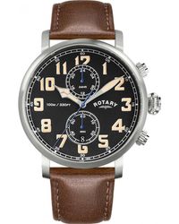 Rotary - Rgs10000-04 Heritage Pilot Watch - Lyst