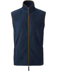 PREMIER - Artisan Fleece Gilet - Lyst