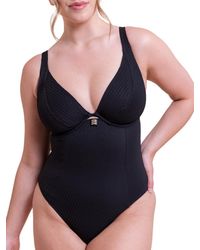 Curvy Kate - Jet Set Multiway Plunge Swimsuit - Lyst