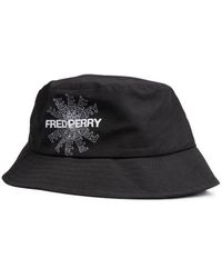 Fred Perry - Graphic Print Bucket Hat - Lyst