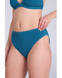 Mountain Warehouse - 'Iona' Halter Crinkle Bikini Bottom Sun Protection Quick Dry Stretchy Swimwear - Lyst