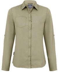 Craghoppers - Ladies Expert Kiwi Long-Sleeved Shirt (Pebble) - Lyst