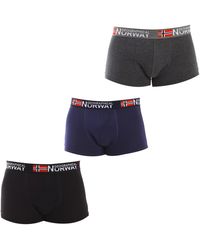 GEOGRAPHICAL NORWAY - Pack-3 Boxers - Lyst