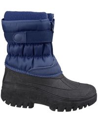 Cotswold - Adults Chase Touch Fastening And Zip Up Winter Boots - Lyst