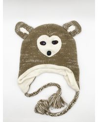 SVNX - Bear Beanie Hat With Ears - Lyst