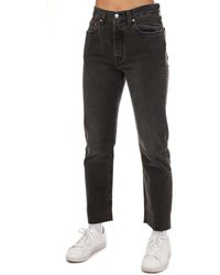 Levi's - Levi's 501 Crop Get Off My Cloud Jeans - Lyst