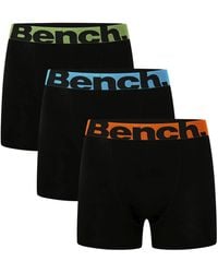 Bench - 3 Pack Cotton Boxers Underwear - Lyst