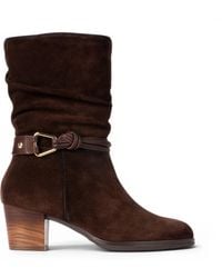 Pikolinos - Leather Mid-Calf High Boots - Lyst