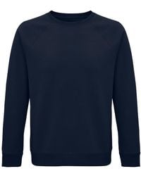 Sol's - Adult Space Organic Raglan Sweatshirt (French) - Lyst