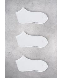 Grimelange - 3-Pack Thin Knitted Crew Socks - Lyst