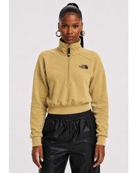 The North Face - 1/4 Zip Fleece Sweat - Lyst