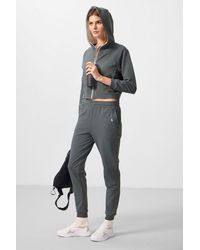 TOMMY LIFE - Oversized Hooded Zip Sweatshirt And Pants Set - Lyst