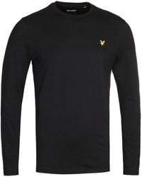 Lyle & Scott - Jet Long Sleeve T-Shirt Cotton - Lyst