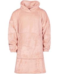 Heat Holders - Warm Fleece Oversized Blanket Hoodie - Lyst