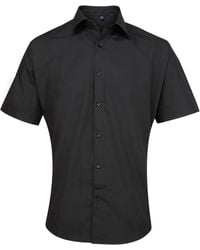 PREMIER - Supreme Heavy Poplin Short Sleeve Work Shirt - Lyst