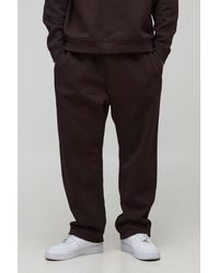 BoohooMAN - Oversized Drop Crotch Heavyweight Joggers - Lyst