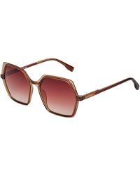 KARL LAGERFELD - Hexagonal Sunglasses Kl6083S - Lyst