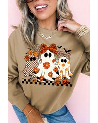 Azura Exchange - Ghosts Graphic Crewneck Sweatshirt - Lyst