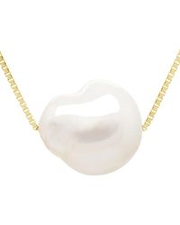 Ateliers Saint Germain - Necklace Real Cultured Freshwater Pearl Baroque 11-12 Mm - Lyst