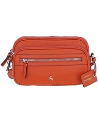 Ashwood Leather - 'Sogno Di Cuoio' Compact Twin Zip Crossbody Bag - Lyst