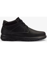 Clarks - Renzo Mid Leather Boots - Lyst
