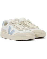 Veja - V-90 Extra Steel / Trainers Leather - Lyst