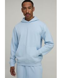 BoohooMAN - Regular Fit Premium 480Gsm Over The Head Hoodie - Lyst