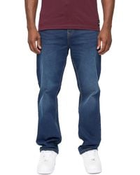 Crosshatch - Detendu Relaxed Fit Jeans (Dark Wash) - Lyst