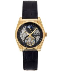 Heritor - Daxton Semi Skeleton Watch - Lyst