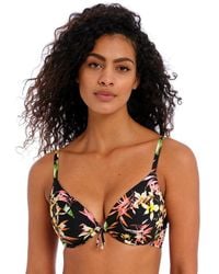 Freya - 204127 Savanna Sunset Padded Plunge Bikini Top - Lyst