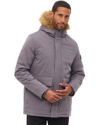 Bench - Jarryl Padded Parka Jacket - Lyst