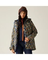 Regatta - Ladies Orla Kiely Oval Insulated Waterproof Jacket /Multicoloured) - Lyst