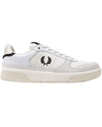 Fred Perry - B300 Leather Snow Trainers - Lyst