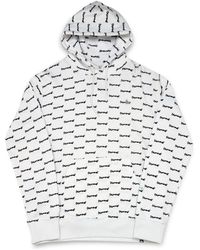 Money - Signature Print Hooded Long Sleeve Sweatshirt - Lyst