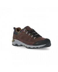 Trespass - Falark Vibram Leather Walking Shoe - Lyst